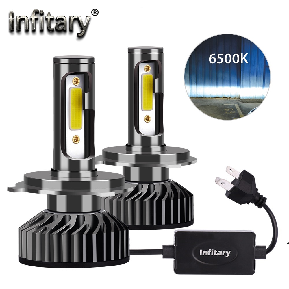 Infitary H4 H7 LED ڵ Ʈ  30000LM CS..